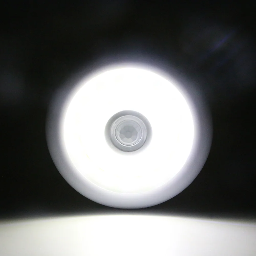 2 в 1 светодиодное освещение для шкафа Датчик Движения Ночная лампа магнит крючок PIR инфракрасный датчик 3* AA COB Кемпинг Туризм для гаража, для шкафа светильник
