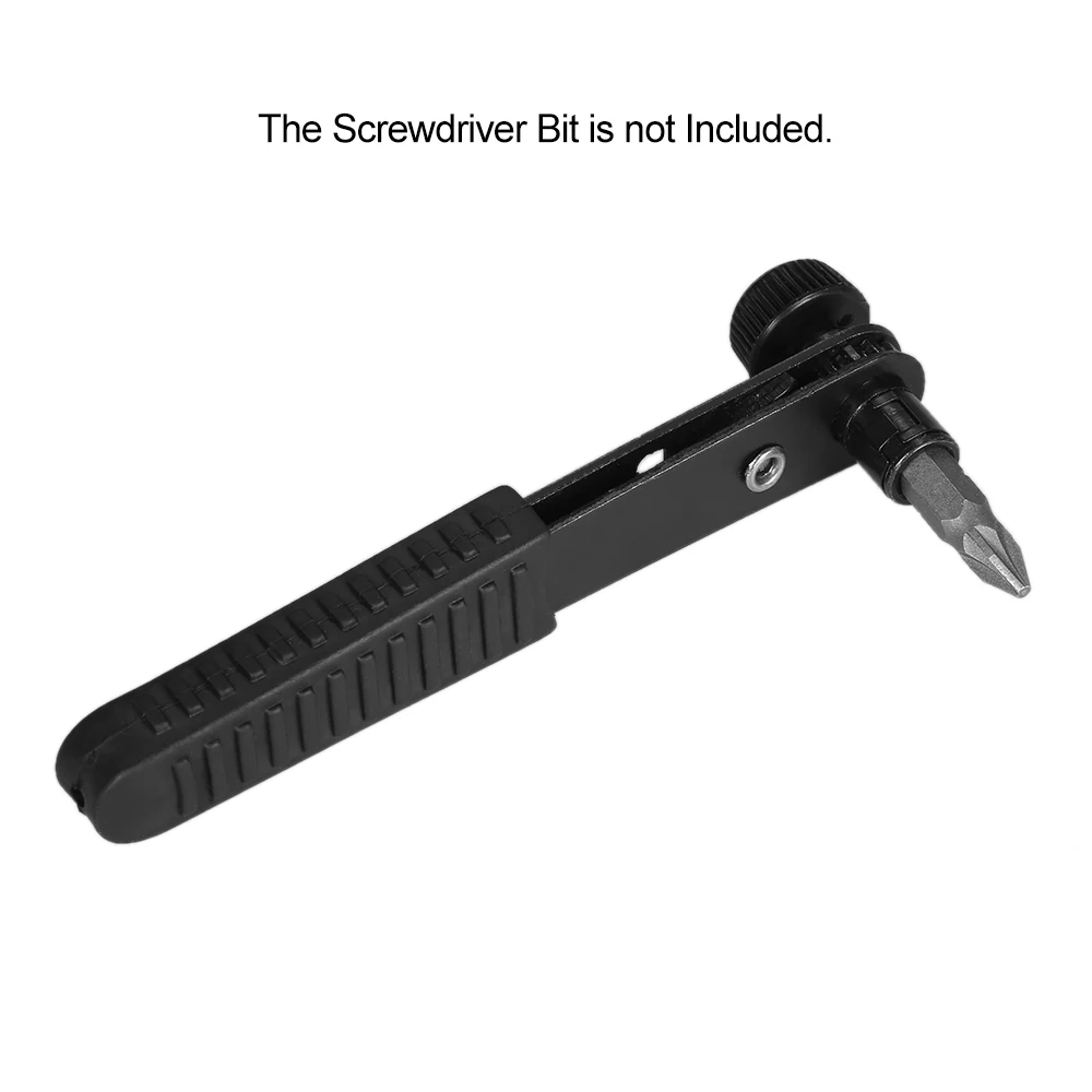 

Mini Ratchet wrench Driver Socket Wrench Set 1/4 Inch Dual-drive Head Screwdriver Bits Holder Sturdy Repair Tool Quick-change