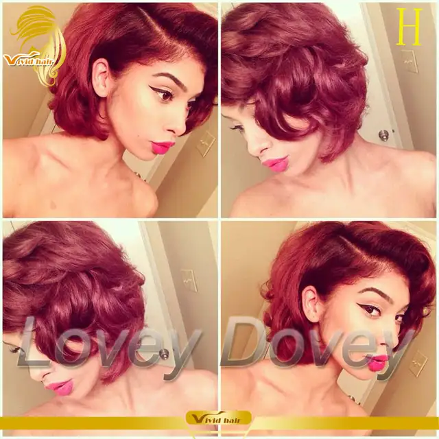 Top Selling Unprocessed Brazilian Lace Wigs Glueless Short