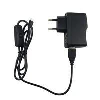 New Banana pro Plug Power Adapter Micro USB Charger EU Plug eua reino unido + Power Switch Cable para Banana Pi para Raspberry Pi 2 modelo B