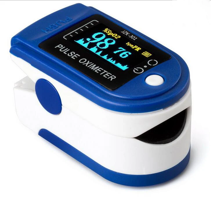 Healthsweet Fingertip pulse oximeter infrared thermometer spo2 oximetro