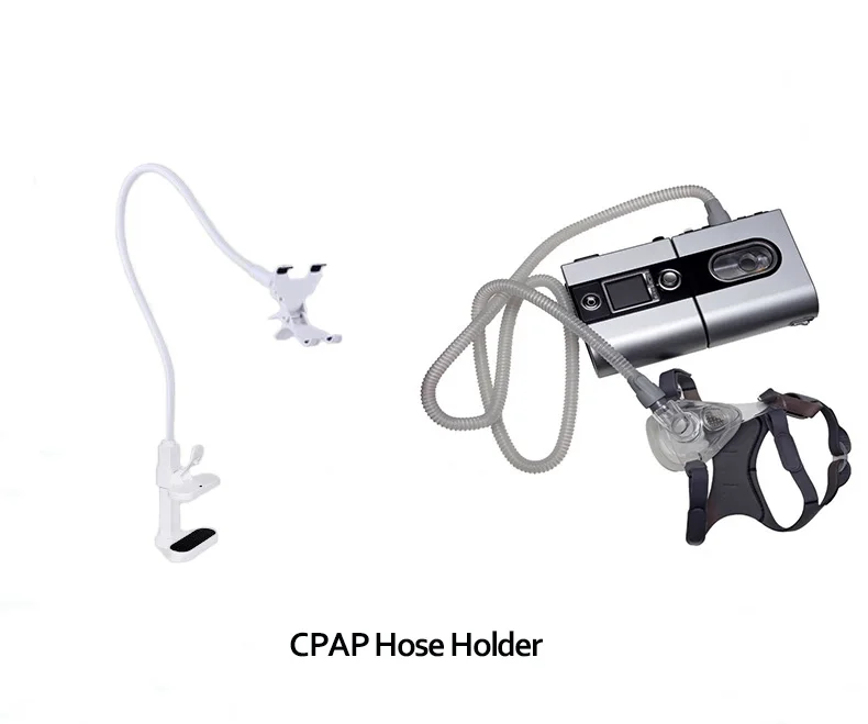 

Free shopping CPAP Hose Holder Fixed Tube Ventilator Accessories CPAP Hose Support Arm Sleep Care Hospital Clinic Medical Tools