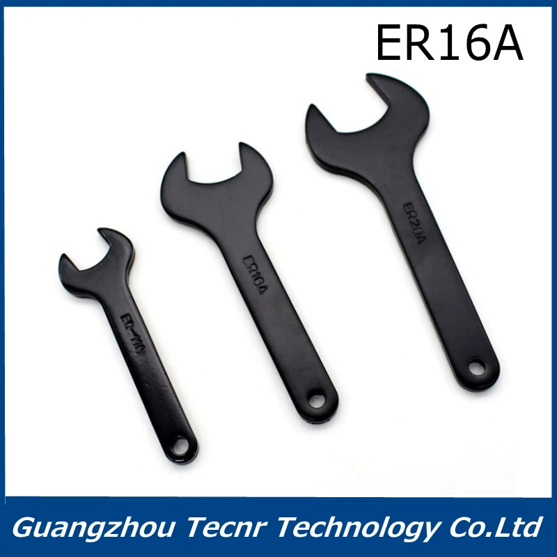 

Wholesale ER16 A wrench for ER16 cover nut spanner suitable 1.5KW 2.2KW spindle motor