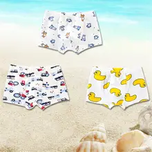 3 шт. детская трусы-боксеры/3-7years мальчика Мультфильмы Нижнее белье Боксеры натуральный хлопок мальчик боксеры Нижнее белье Короткие штаны для ребенка