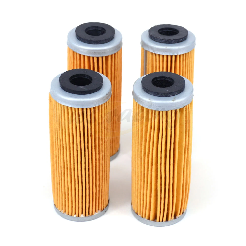 Motorcycle 4 X Oil Filter Cleaner For Husaberg FE250 2014 FE350 2013 Dirt Bikein Oil Filters