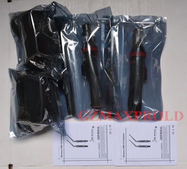 500 м Беспроводной передатчик и приемник консольная часть Беспроводной dmx512 консоль для led освещение для сцены DMX Беспроводной ручка