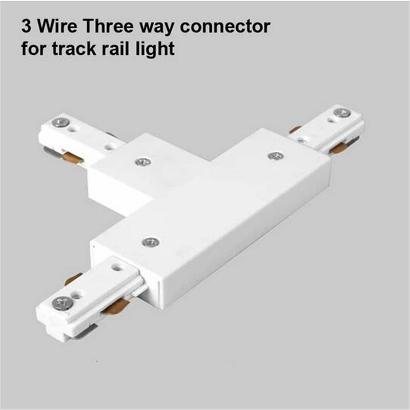 3 Wire Track light rail Connector Track fitting LED Track Rail