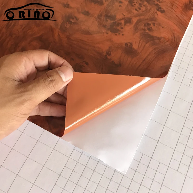 Wood Grain Vinyl Film Sticker-6