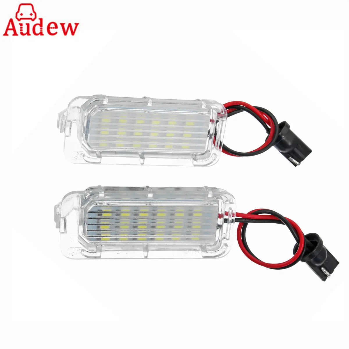 

2PCS Car LED License Plate Light 18LED Lamps No error For Ford/Focus/Fiesta/Mondeo for MK4 Kuga for Galaxy for S-max for C max