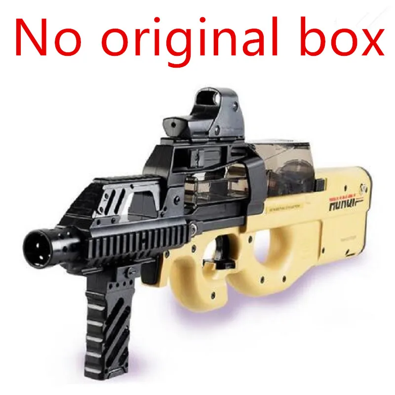 

P90 Graffiti Edition Electric Game Toy Gun Soft Air Water Bullet Bursts Gun Live CS Assault Snipe Weapon Outdoors Toys 2018