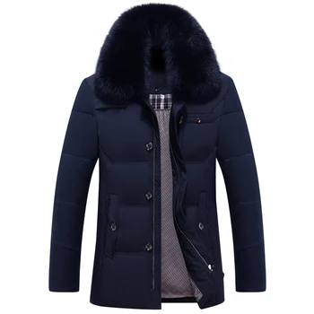 

Plus Size 4XL Winter Jacket Men Thick Windproof Parka Mens Jackets and Coats Windbreaker Coat