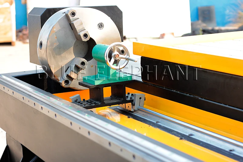 rotary device of 1324-4 cnc router 4 axis for stone and wood
