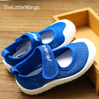 

2020 spring Summer new Fashion girls boys shoes Korean version of the British style han edition shoes Flat Net cloth breathable