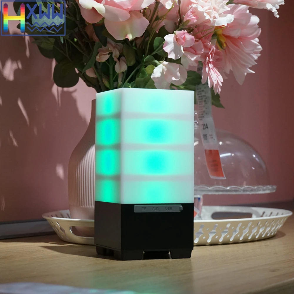 HXWW сменный светодиодный светильник для танцев с музыкальным ритмом Bluetooth