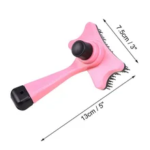 Цветной, для домашних животных, для собак Расческа Щетка для собак кошка Уход за щенком инструмент для удаления волос для собак гребень для домашних животных красота грумер устройство продукт для домашних животных