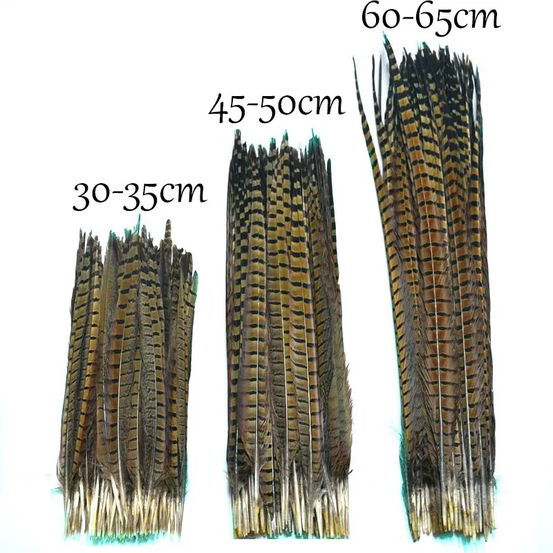 25-75 см поделки по оптовой цене натуральное кольцо шейный фазан перья хвост DIY карнавальный головной убор Свадебные Шлейфы ювелирные изделия вечерние украшения
