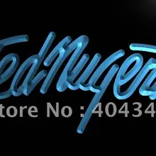 Светодиодный неоновый знак LF228-Ted Nugent