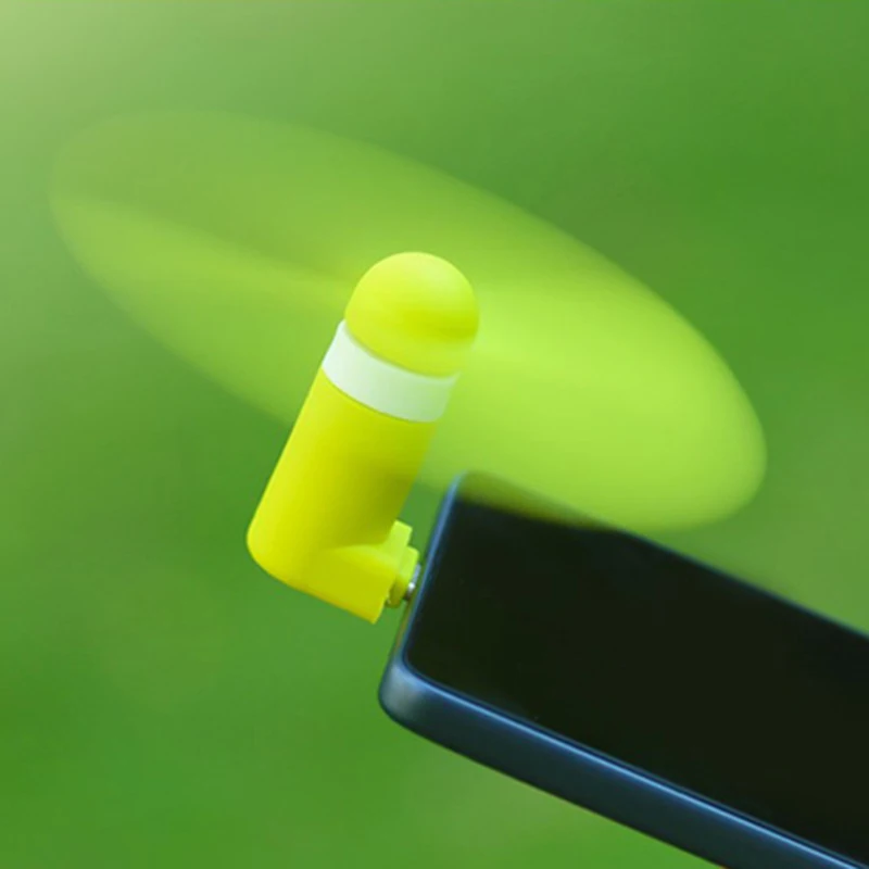 Мини вентилятор FFFAS с микро USB интерфейсом мобильный телефон гаджет тестер Usb для