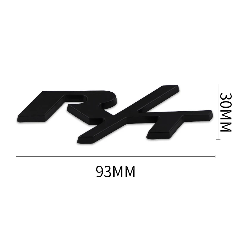 1 шт. автомобильный Стайлинг металлический 3D R/T RT логотип эмблема значок наклейка с винтовая прокладка комплект подходит для Chrysler Dodge зарядное устройство автомобильные аксессуары