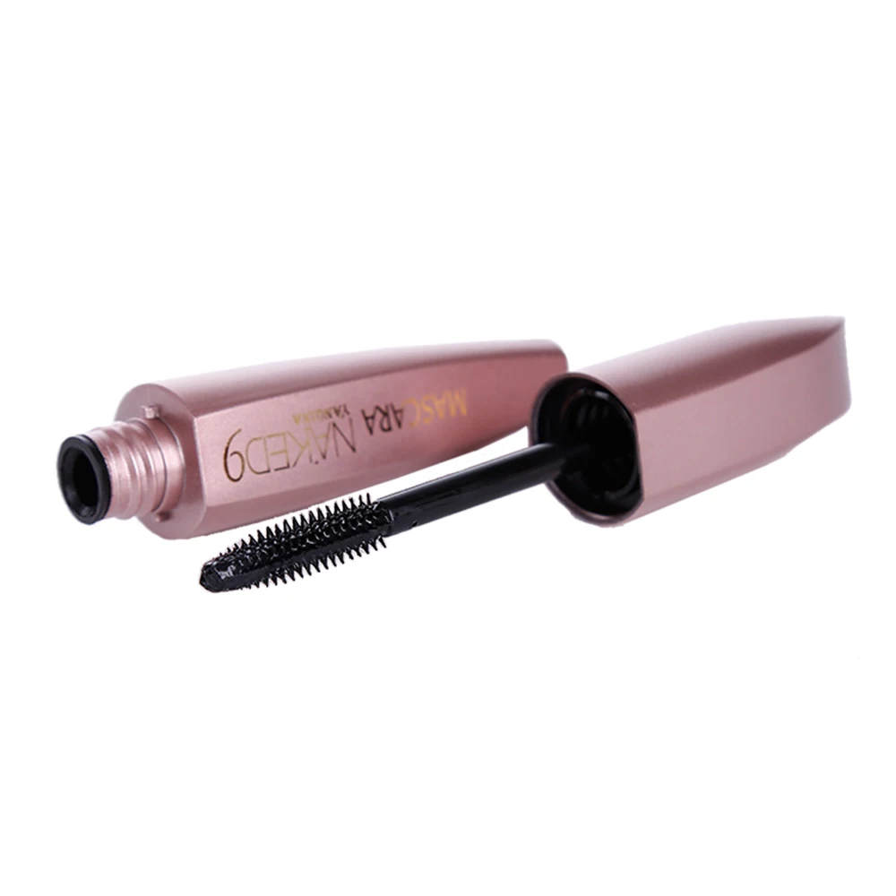 

3D Fiber Mascara Long Eyelash Silicone Brush Curving Lengthening Mascara Waterproof Eye Makeup Mascara