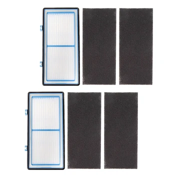 

Vacuum Cleaner Replacements 2 HEPA Filter and 4 Carbon Booster Filters for Holmes AER1 Type Total Air Filter