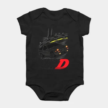 

Baby Onesie Baby Bodysuits kid t shirt Shirt Drift D Toyota Trueno Ae86 Levin Japan Jdm Fashion Leisure