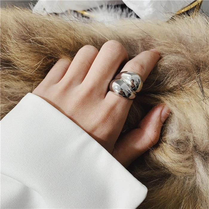 HUANZHI-New-Chic-Personality-Gold-Color-Metal-Fat-Open-Rings-Minimalist-Design-Finger-Rings-for-Women (4)