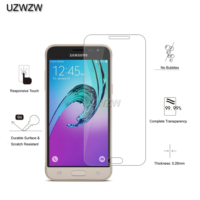 2 шт Премиум Закаленное стекло для samsung Galaxy J3 J3 J3109 Защитное стекло для экрана протектор для samsung J3 стекло