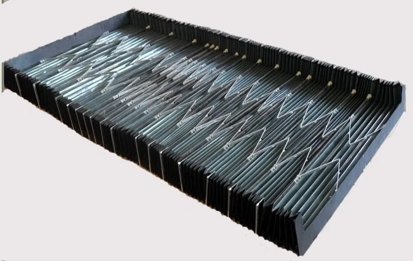 CNC линейные направительные рельсы типа «гармошка» мембраны крышка