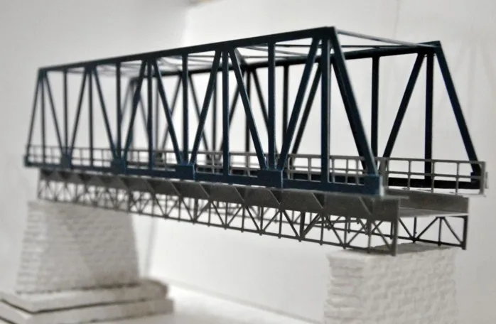 1/87 модель поезда хо масштаб повышенный железнодорожный мост diy Набор архитектурный материал для модели песка настольная модель материалов