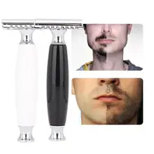 Мужская Ретро бритва Набор Классическая бритва борода щетка подставка для бритвы держатель ручной бритья набор ручной бритвы Набор