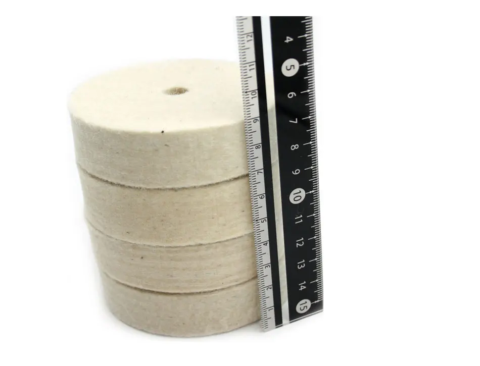 Бесплатная доставка шерсти ограночного 75 мм полировки, диск шерсть полировка ролик инструмент dremel