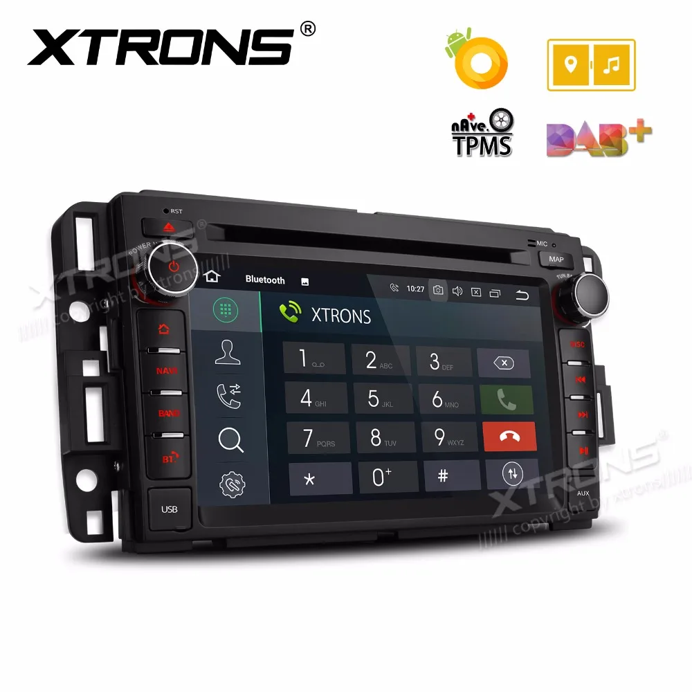 Discount 7" Android 8.0 Octa Core Radio Car DVD Player Steering Wheel GPS for Chevrolet Tahoe Traverse BUICK Enclave GMC HUMMER 2