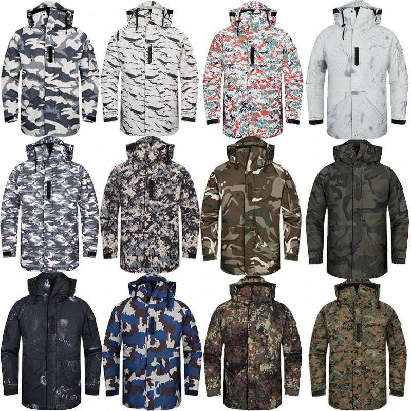 Nieuwe Editie SouthPlay mannen Waterdichte 10,000mm Winter Seizoen Warming Camo Leger Militaire Jas Nieuwe Editie SouthPlay mannen Waterdichte 10,000mm Winter Seizoen Warming Camo Leger Militaire Jas