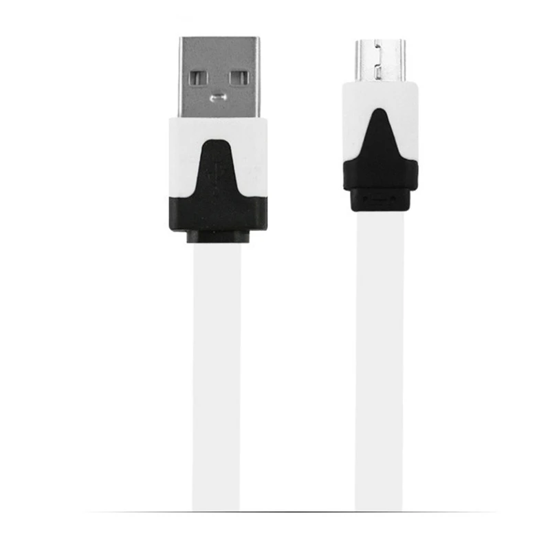 1 м Micro USB зарядный кабель Плоский Зарядный Кабель Microusb для samsung S3 S4 S5 для htc для всех телефонов на базе Android