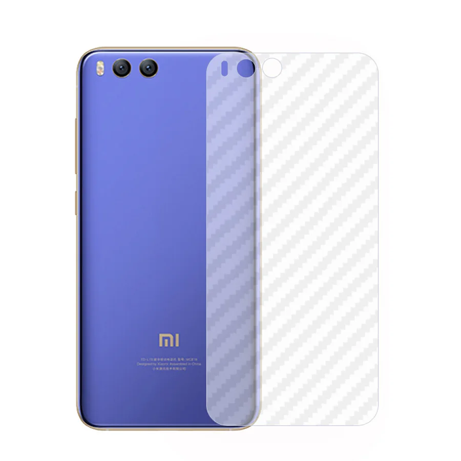 5 шт./лот наклейка из углеродного волокна для Xiaomi mi 6 полное покрытие 3D изогнутая
