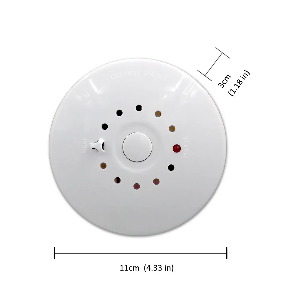 Heat smoke alarm 4