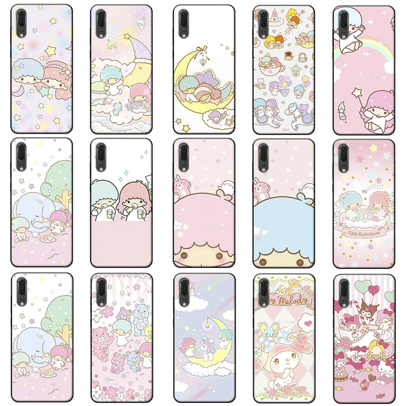 My Melody little twin stars cute Soft Silicone Phone Case for huawei mate 30 pro p20 p30 20 lite |