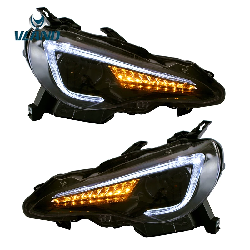  Vland Factory Car Accessories Head Lamp for Toyota GT86 2012-UP&FT86 BRZ 2013-UP LED Head Light wit - 32957068718