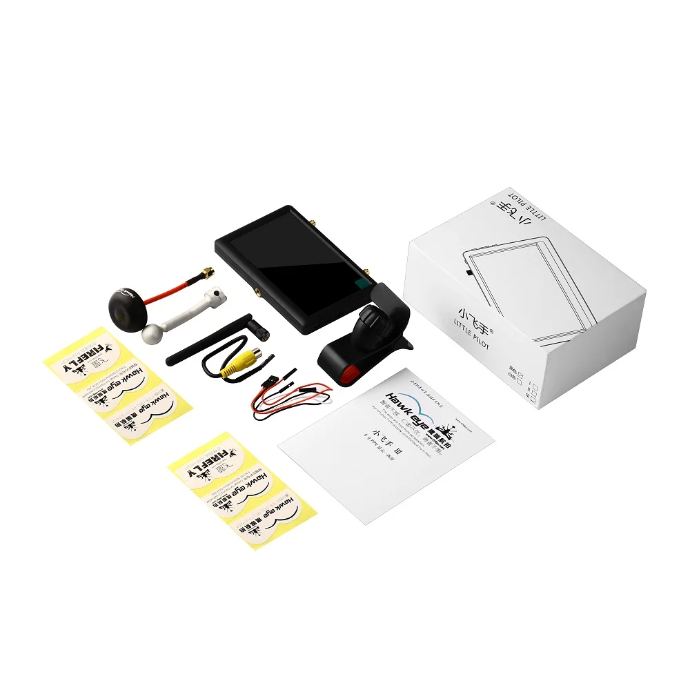 

Hawkeye Little Pilot Newest 5 inch 5.8G 40CH FPV Monitor for QAV250 Racing Drone DIY Quadcopter Aerial Photography Display