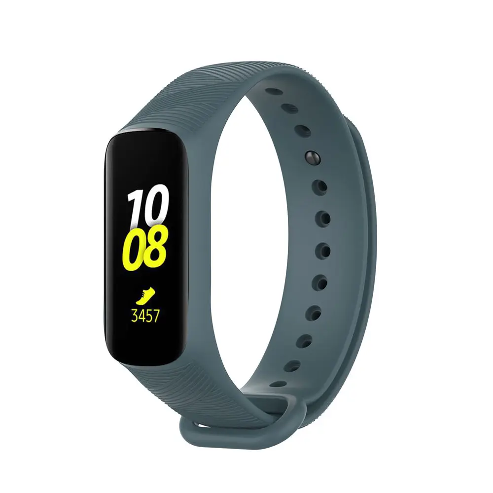 Силиконовый ремешок для часов для samsung Galaxy Fit-e SM-R375 ремешок для браслета смарт-браслет спортивные Сменные аксессуары ремешки для часов