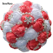 Подгонянный цвет 15 см букет невесты украшения бижутерия креативный горячий букет невесты