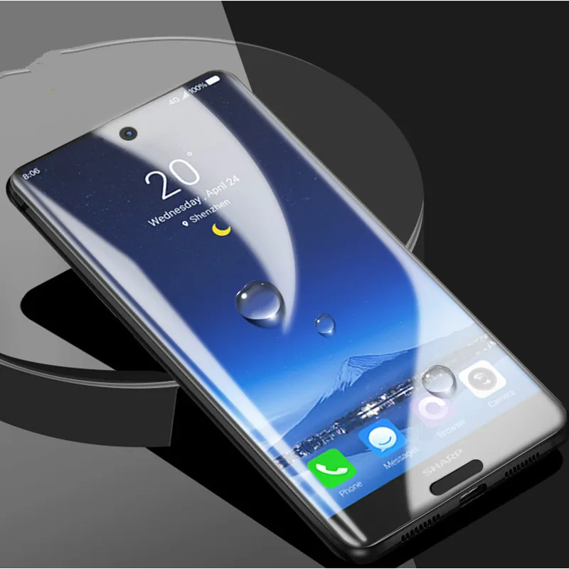 Premium 3D Curved Film For Sharp Aquos S2 S3 mini Screen Protector Explosion-proof Full Hydration Not Tempered Glass | Мобильные