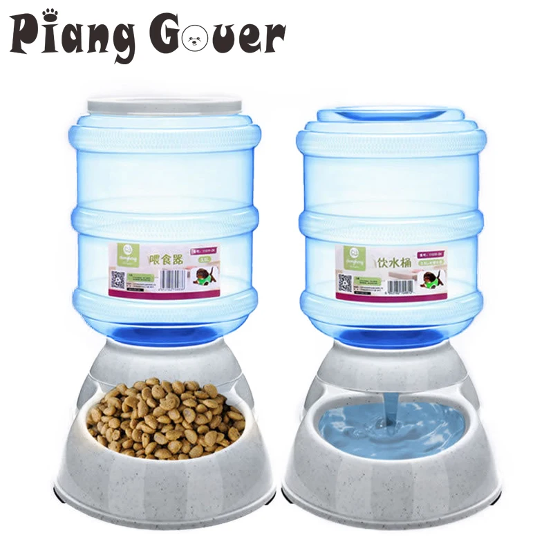 3.5L Pet Drinker Dog Automatic Feeder Drinking Animal Pet Bowl Water Bowls For Cat Automatic 3.5L Pet Drinker Dog Automatic Feeder Drinking Animal Pet Bowl Water Bowls For Cat Automatic