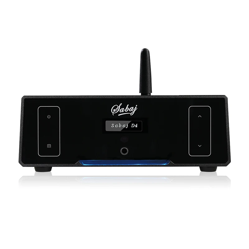 Sabaj D4 HIFI Protable DAC And Headphone Amplifier DSD512 PCM768 BT4.2 version Support Bluetooth Optical Coaxial USB Input