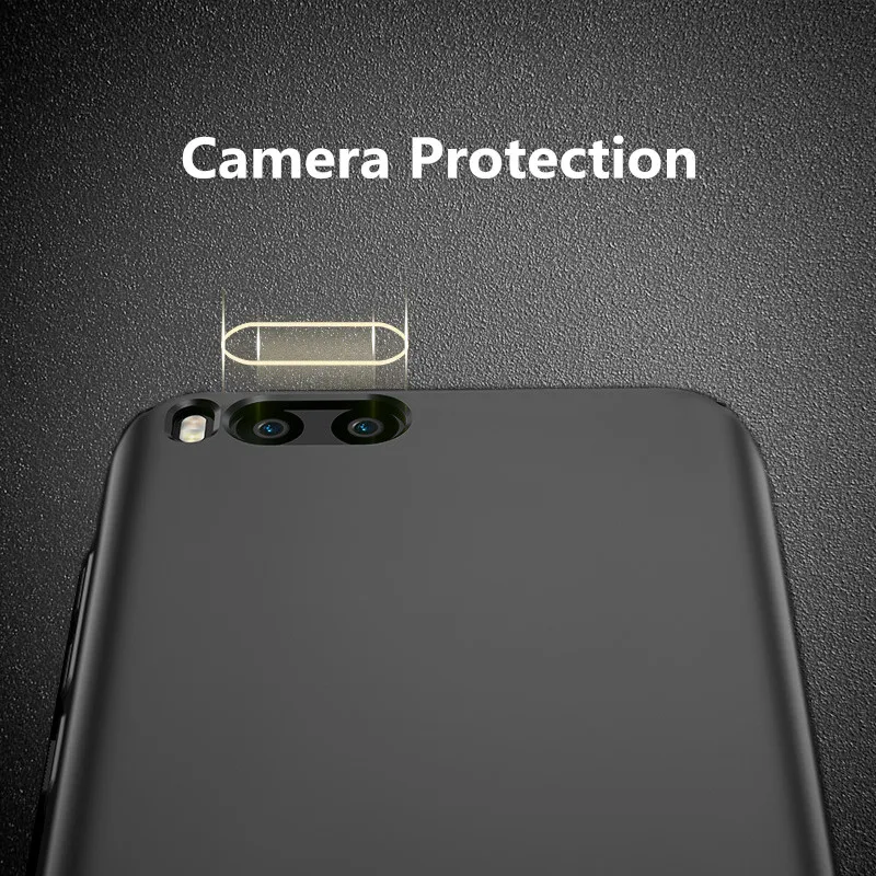 Чехол для xiaomi mi6 чехол mi 6 жесткая задняя защитная крышка телефона черные синие MOFi