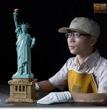 Unique ART WORK # 52cm large # American Statue of Liberty copper statue # office home House business # TOP Decor art Decoration