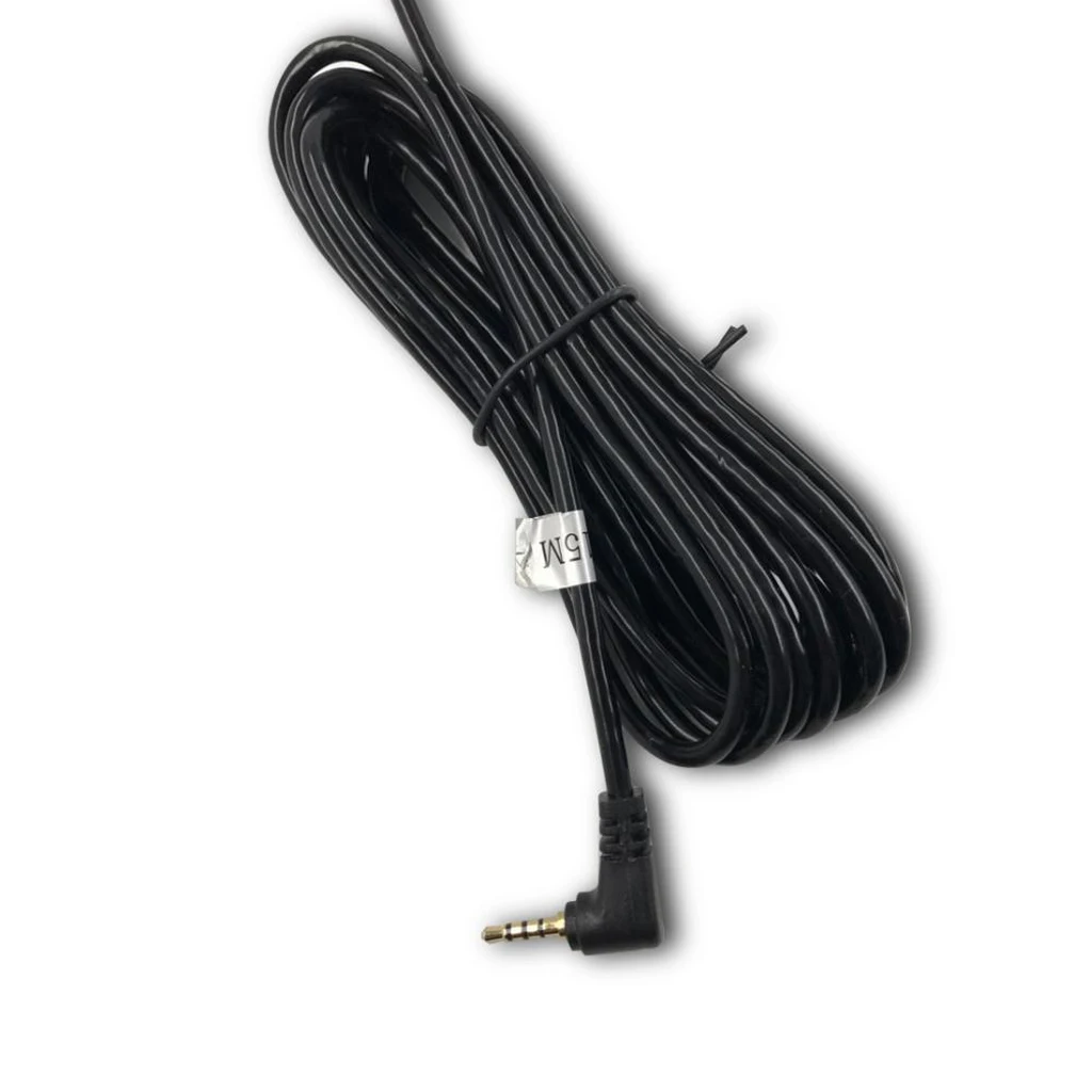 Universal Car Rear View Reverse Camera Recorder 4Pin to 2.5mm Cable with Amplifier Resist Corrosion Durability