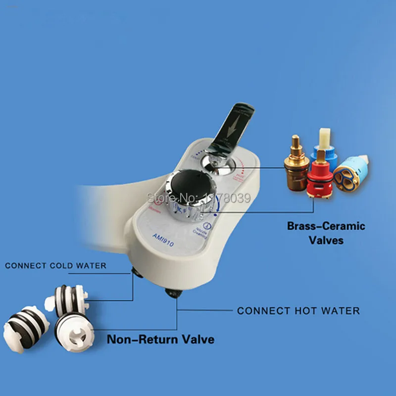 Горячей и холодной воды двойной сопла-Электрический Смарт Туалет Биде, Женский Батт чистке биде сопла, унитаза Душ биде, J17598