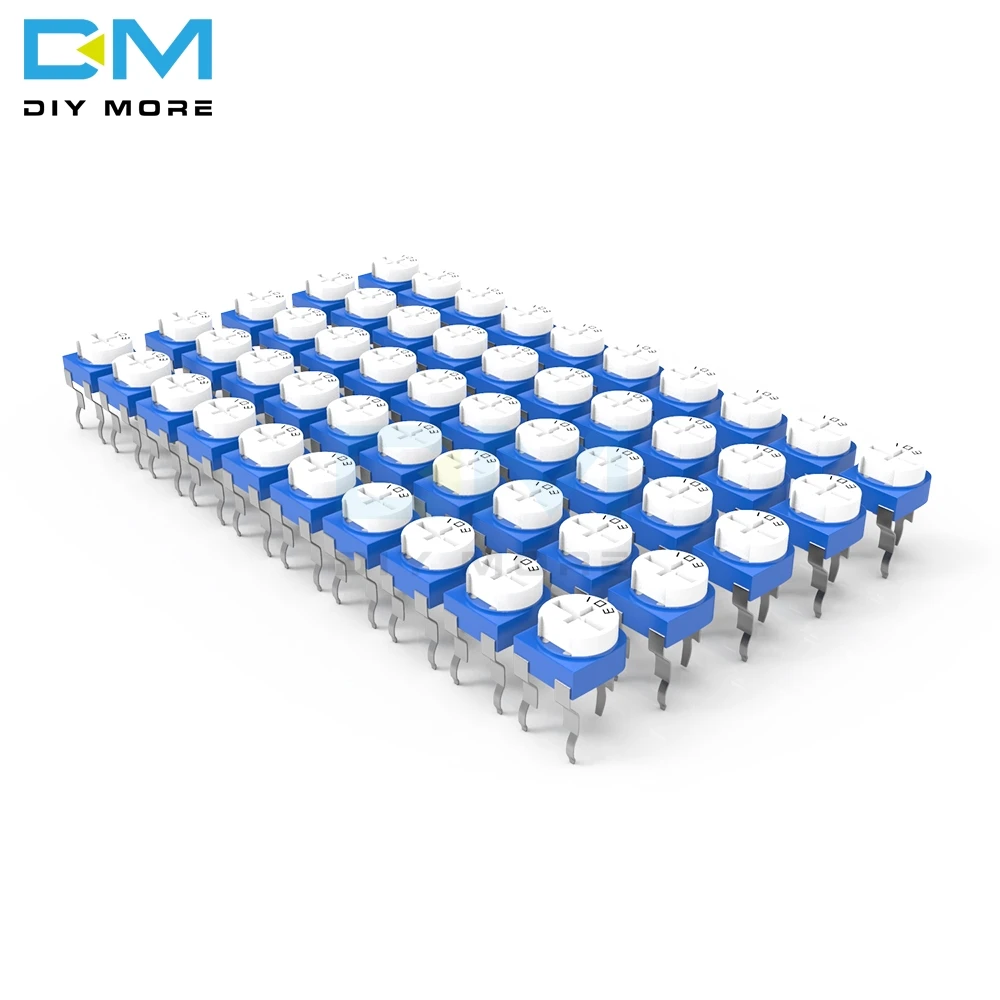 10PCS 100R 200R 500R 1K 2K 2.2K 3K 5K 10K 20K 50K 100K 500K 1M Ohm RM-065 RM065 Trimpot Trimmer Potentiometer Variable Resistor multiturn potentiometer,linear potentiometer,rotary potentiometer,trimmer potentiometer,adjustable resistor